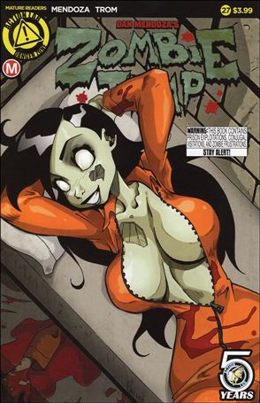 Zombie Tramp (2014) issue 27 Dan Mendoza Cover