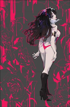 Vampirella (2019) issue 25-ZL Rose Besch Metal Cover