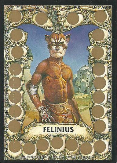 Battle Cards (Base Set) card 123 Felinius