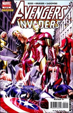 Avengers/Invaders issue 2 Alex Ross Standard Cover