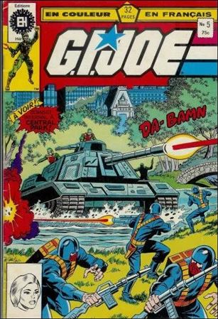 G.I. Joe: A Real American Hero issue 5-D French-Canadian Price Cover