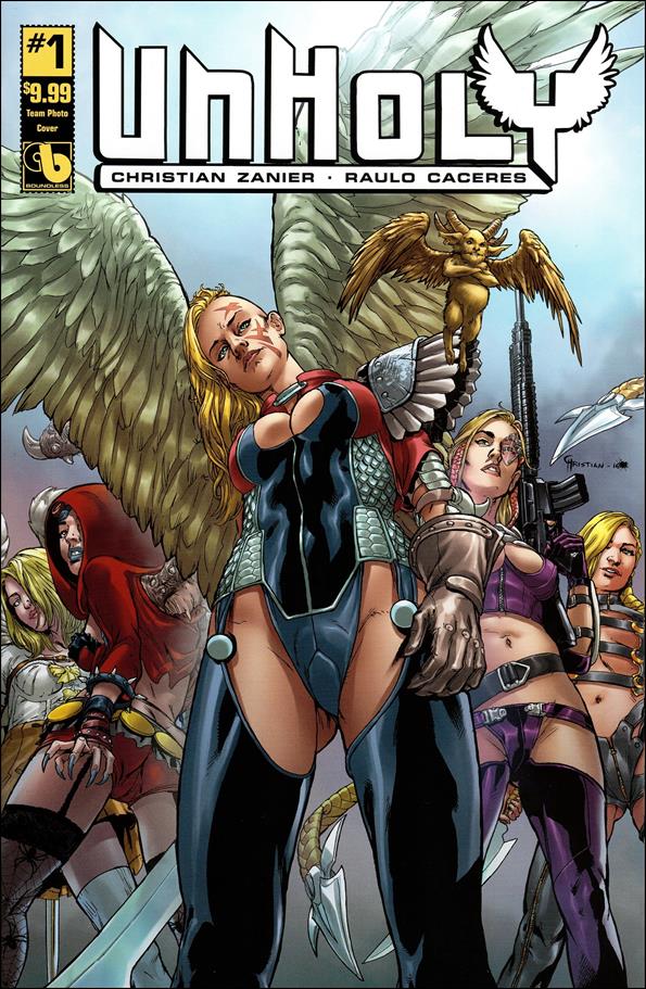 Unholy (2017) issue 1-P Christian Zanier "Team Photo" Cover