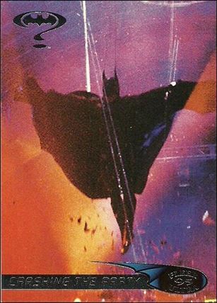 Batman Forever Fleer Ultra (Base Set) card 90 Crashing the Party