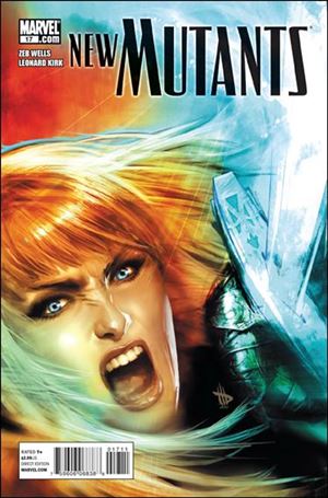 New Mutants (2009) issue 17 Dave Wilkins Cover