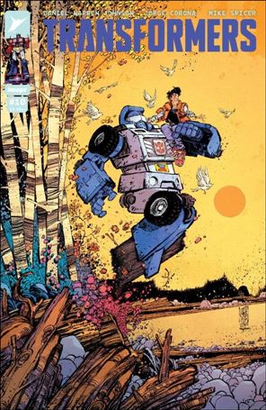 Transformers (2023) issue 10-B Jorge Corona Cover