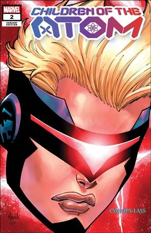 Children of the Atom issue 2-B Todd Nauck Marvel Headshot Cover
