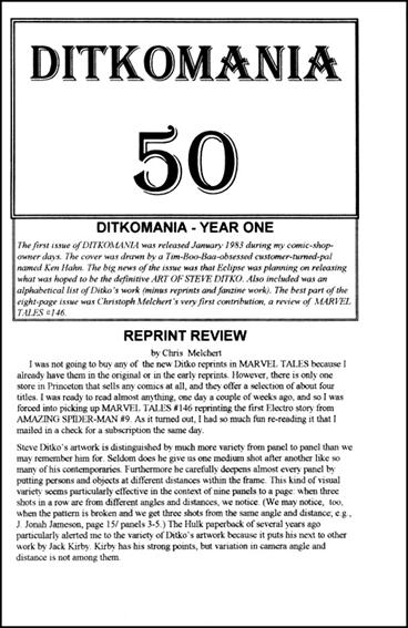 Ditkomania issue 50