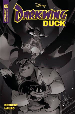 Darkwing Duck (2023) issue 5-H Mirka Andolfo 1:15 B&W Cover