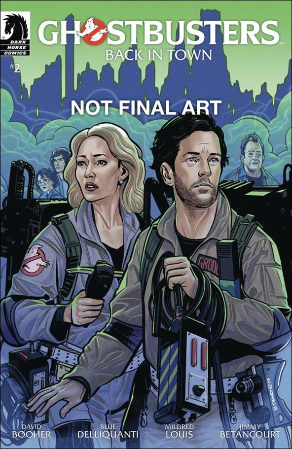 Ghostbusters: Back in Town issue 2-B Benjamin Dewey Cover