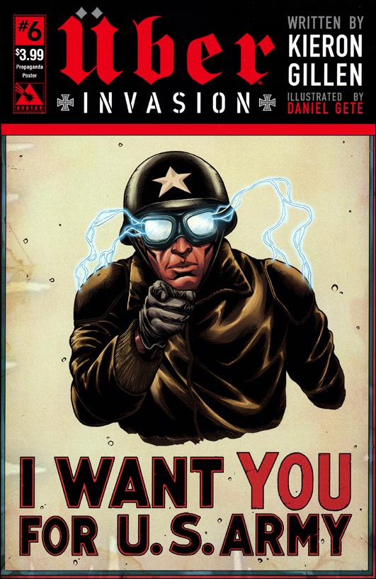Uber: Invasion issue 6-D Propaganda Poster Cover