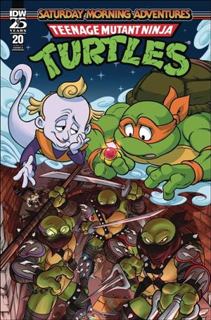 Teenage Mutant Ninja Turtles: Saturday Morning Adventures Continued issue 20 Sarah Myer Cover