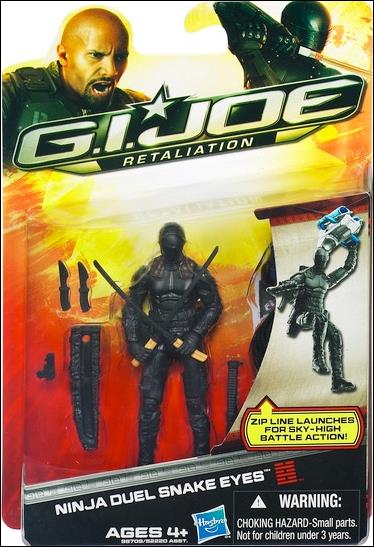 G.I. Joe: Retaliation figure 13 Ninja Duel Snake Eyes