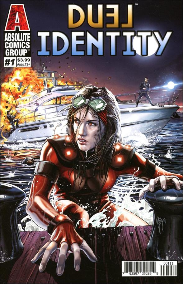 Duel Identity issue 1 Jonathan Lam Cover