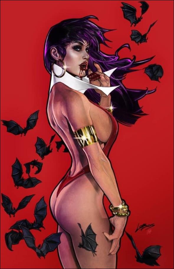 Vampirella Strikes (2022) issue 5-M Pablo Villalobos Virgin Cover