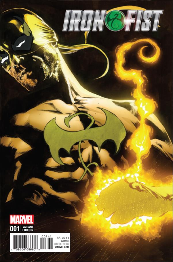 Iron Fist (2017) issue 1-C Mike Perkins 1:25 Cover