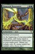 Magic the Gathering: Dissension (Base Set) card 83 Elemental Resonance