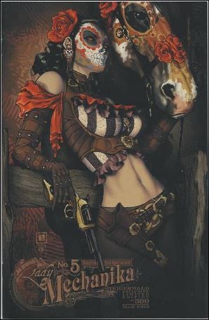 Lady Mechanika issue 5-F Peter Steigerwald Rupp's Comics Cover 1/500