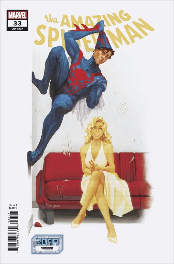 Amazing Spider-Man (2018) issue 33-B Miguel Mercado 2099 Cover