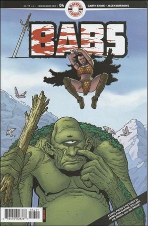Babs issue 4 Jacen Burrows Cover