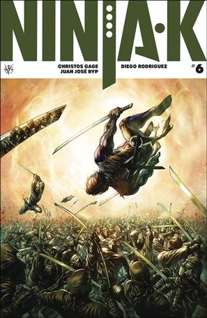 Ninja-K issue 6-B Alan Quah Cover