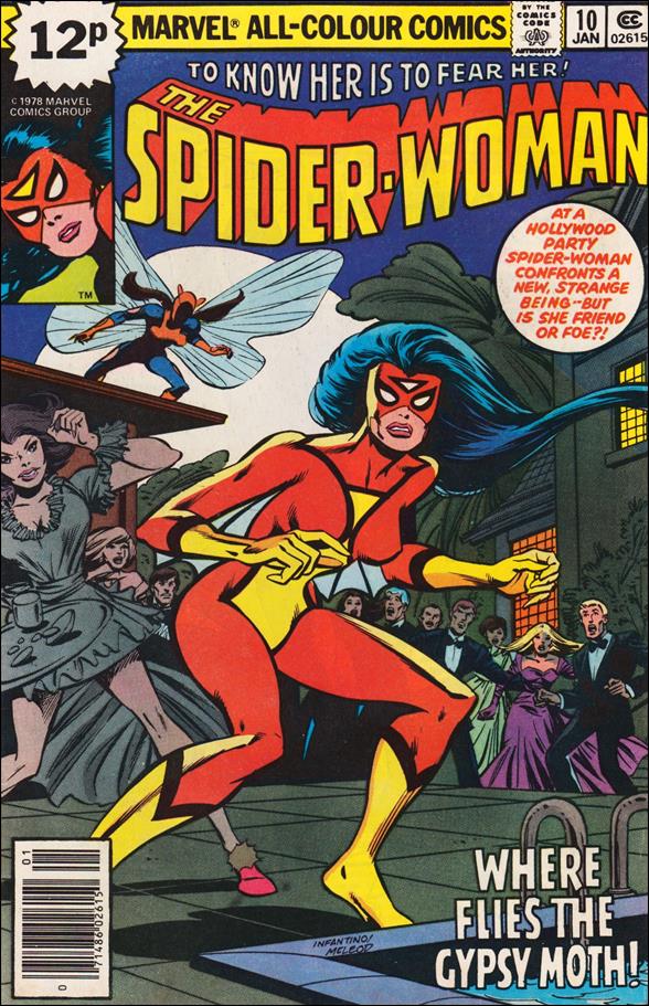 Spider-Woman (1978) issue 10-B UK Price Cover
