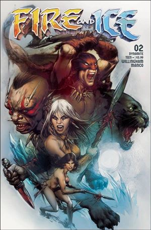 Fire and Ice issue 2-B Leonardo Manco Cover