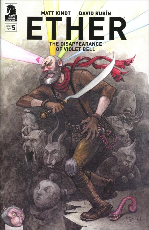 Ether: The Disappearance of Violet Bell issue 5-B Farel Dalrymple Cover