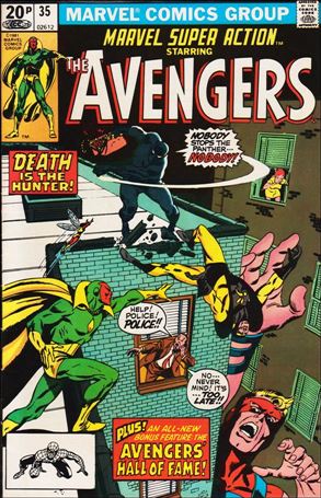 Marvel Super Action (1977) issue 35-B UK Price Cover