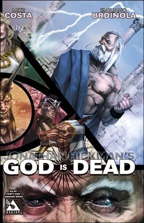 God is Dead issue 41-B German Nobile Carnage Wraparound Cover