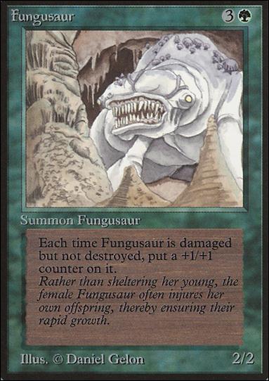 Magic the Gathering: Limited Edition Beta (Base Set) card 196 Fungusaur