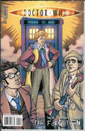 Doctor Who: The Forgotten issue 4 Nick Roche Cover