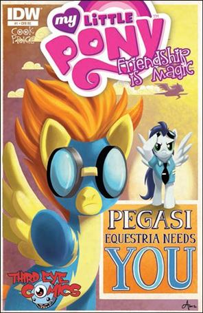 My Little Pony: Friendship is Magic issue 1-R Third Eye Comics Cover