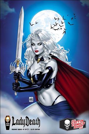 Lady Death: Demonic Omens (2024/09) issue 1-B Mike Krome Elite Cover