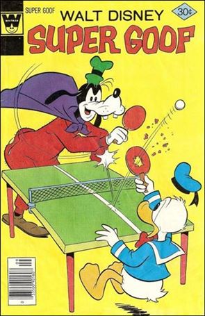 Walt Disney Super Goof issue 43-B Whitman Cover