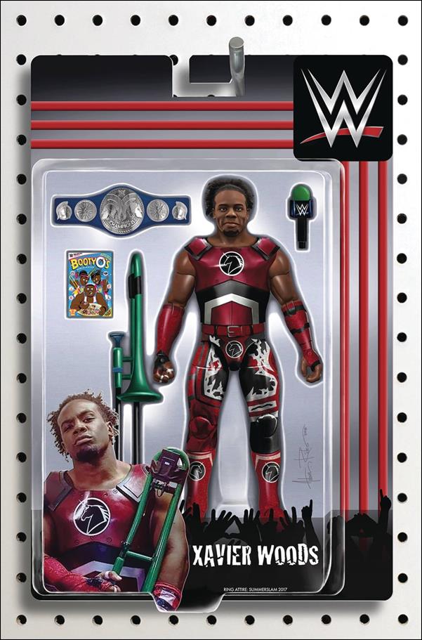 WWE issue 17-B Adam Riches Action Figure Cover