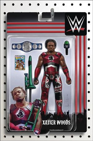 WWE issue 17-B Adam Riches Action Figure Cover