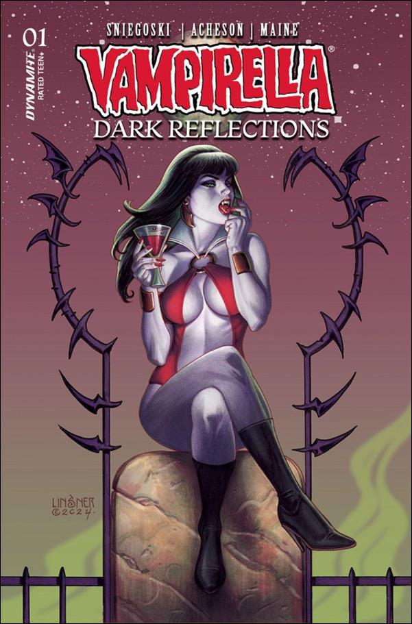 Vampirella: Dark Reflections issue 1-C Joseph Michael Linsner Cardstock Cover