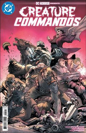 DC Horror Presents: Creature Commandos issue 5 Tirso Cons Cover
