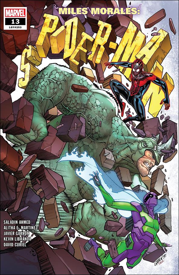 Miles Morales: Spider-Man (2018) issue 13 Javi Garron Cover