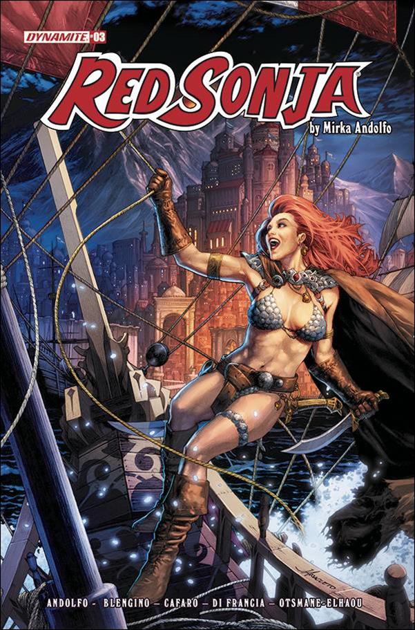 Red Sonja (2021) issue 3-B Jay Anacleto Cover