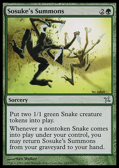 Magic the Gathering: Betrayers of Kamigawa (Base Set) card 145 Sosuke's Summons