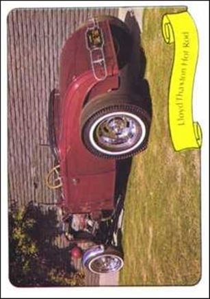 Kustom Cars II (Base Set) card 23 Lloyd Thaxton Hot Rod