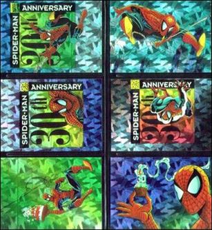 Spider-Man II: 30th Anniversary 1962 - 1992 (Prism Uncut Sheet)  Cover Image 1