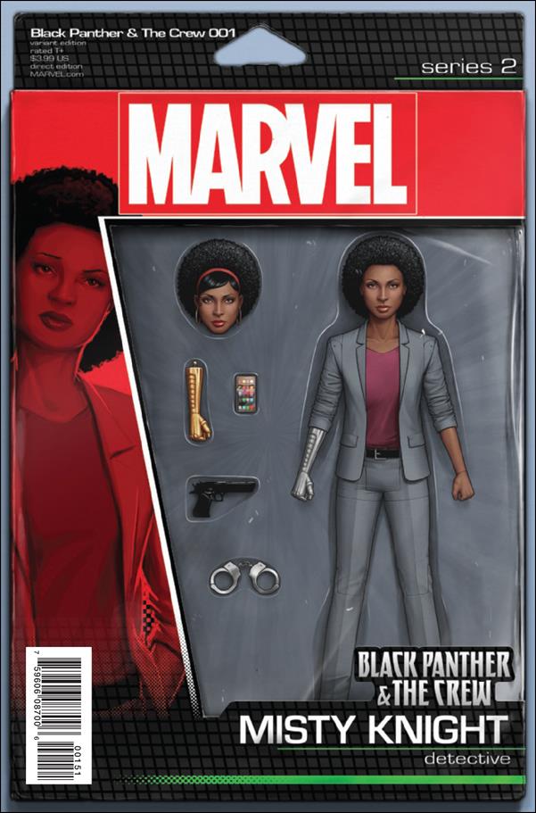 Black Panther and the Crew issue 1-E John Tyler Christopher Action Figure Cover