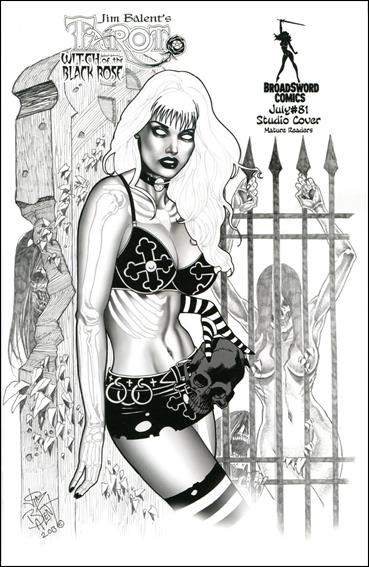 Tarot: Witch of the Black Rose issue 81-C Studio Cover 1:10 1/1000