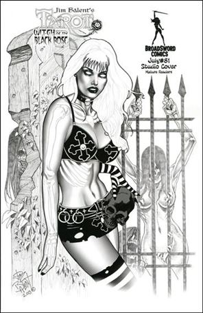 Tarot: Witch of the Black Rose issue 81-C Studio Cover 1:10 1/1000