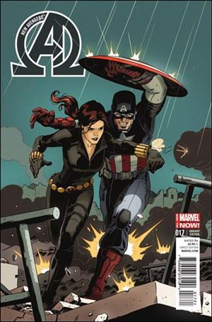 New Avengers (2013) issue 17-B Paolo Rivera 1:20 Captain America Cover