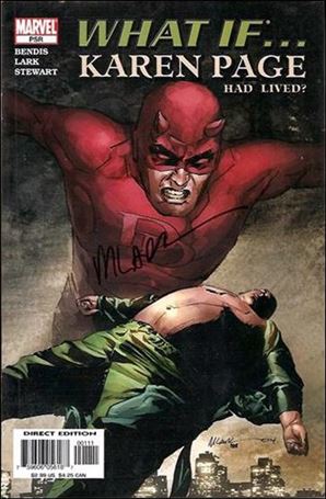 What If: Karen Page had Lived? issue 1-B DF (signed by Michael Lark)