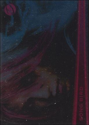 Marvel Dangerous Divas (Parallel Foil Base Set) card 28 Song Bird