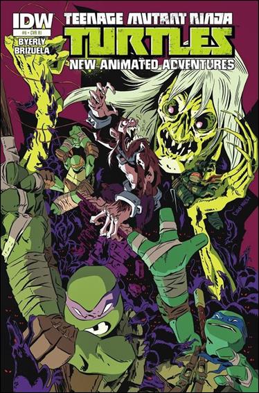 Teenage Mutant Ninja Turtles New Animated Adventures issue 8-B Ciro Nieli 1:10 Cover